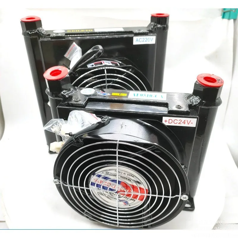 12V/24V/110V/220V/380V Improved Car Oil Tank Cooler AF0510T AF1025-CA Hydraulic Air Cooled Radiator Air Cooled Oil Radiator