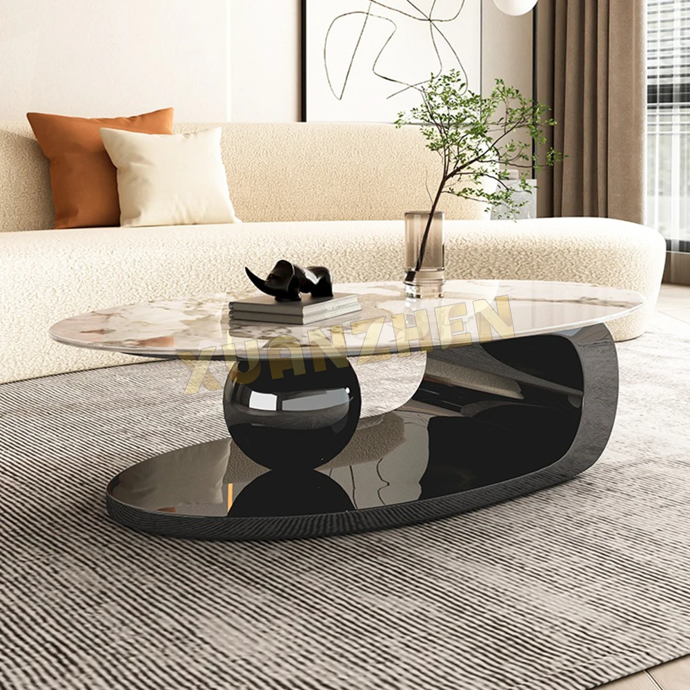 Italian Living Room Furniture Stone Nordic Gold Coffee Table Modern Luxury Coffee Tables Coffee Tables