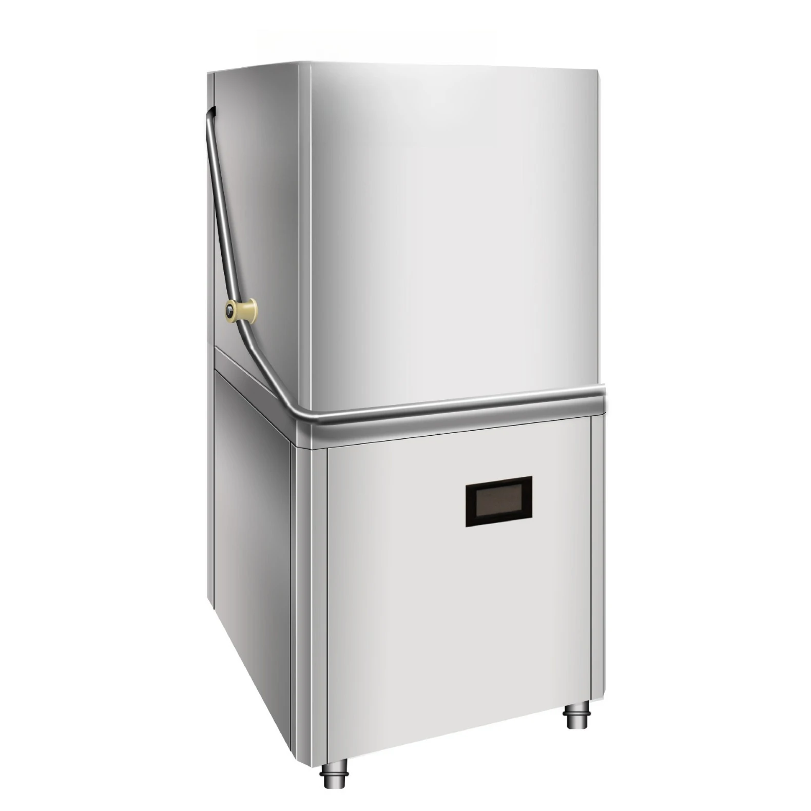 

ZBS-JGXW1 uncover dishwasher, full Chinese touch LCD screen 304 stainless steel commercial type