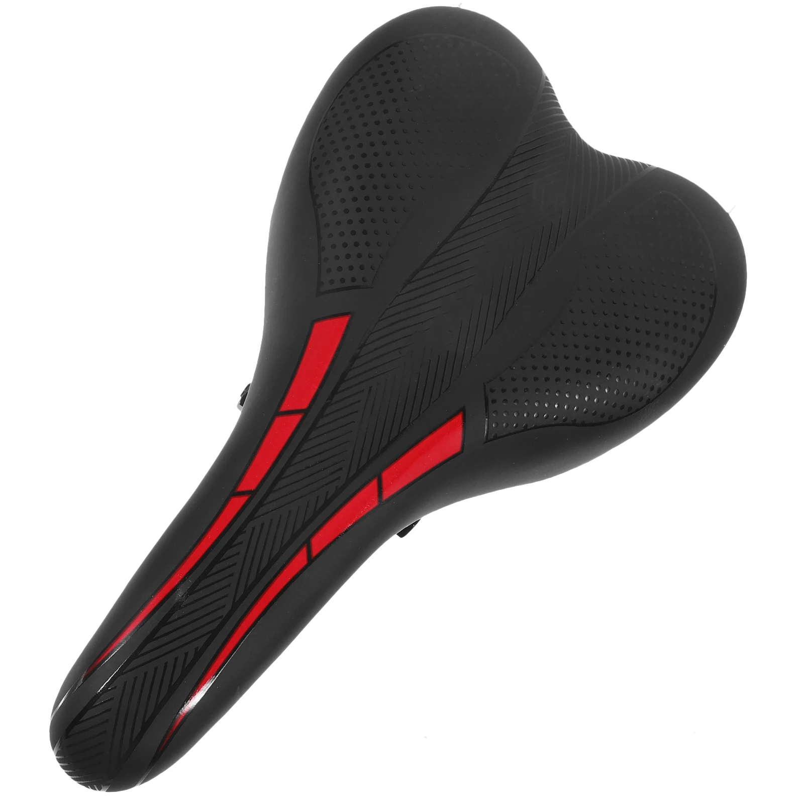 

Bicycle Seat Cushion Thickened Waterproof Saddle For Mountain Road Bikes Foldable Bike Seat Easy Install Detach Long Lasting PU