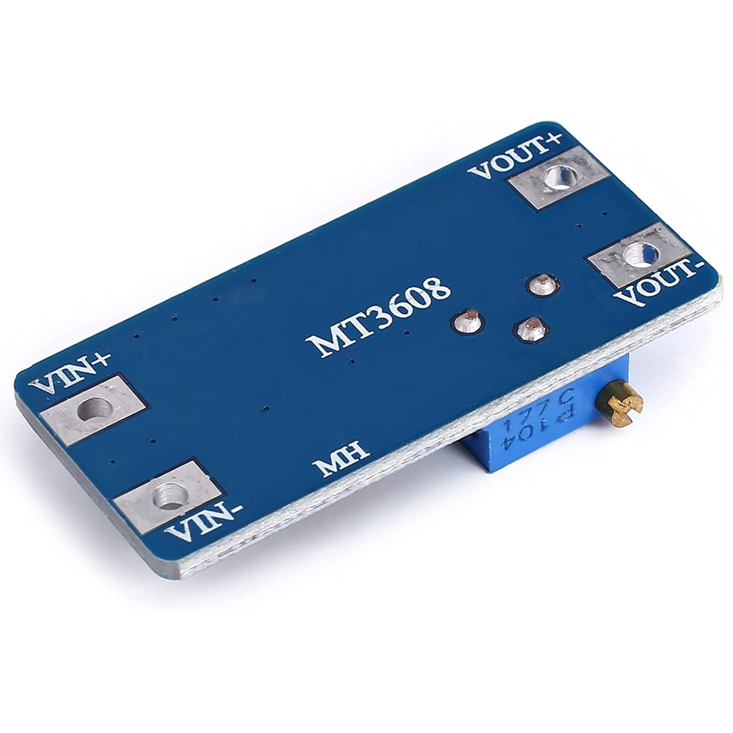 10 шт./лот MT3608 DC-DC Step Up Boost Converter Module 2A регулируемая плата регулятора напряжения 2в-24в до 5в-28в для Arduino