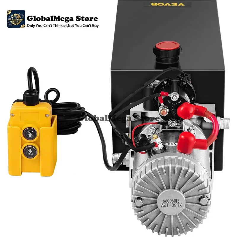 2026 Latest 4L Single-Function Hydraulic Pump for Car Lift 2950 PSI 220V 60Hz Auto Repair Equipment Workshop Garage Tool