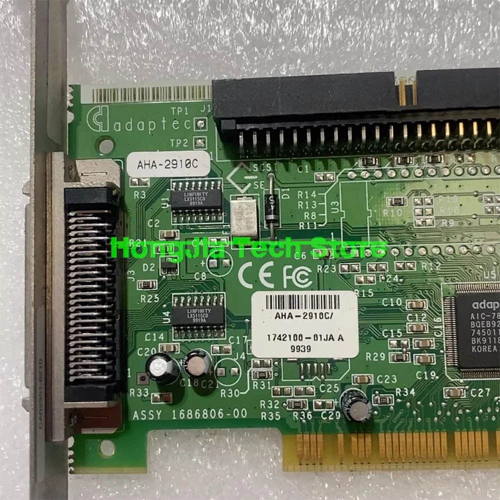 Hot Sale High Quality AHA2910C AHA-2910C SCSI Card External 50 Pin Adapter Card