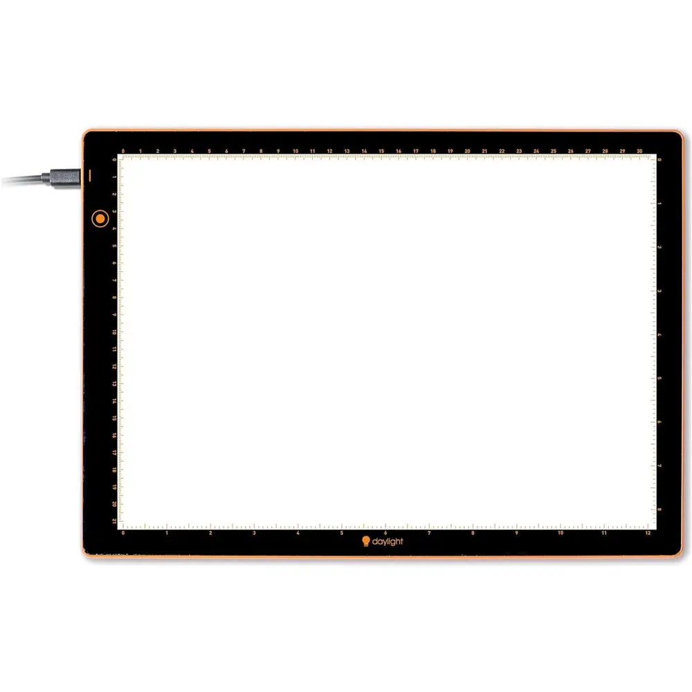 

Wafer 1 Light Pad (A4) – Dimmable Brightness with Memory Function – Ideal for Artists, Designers & Crafters