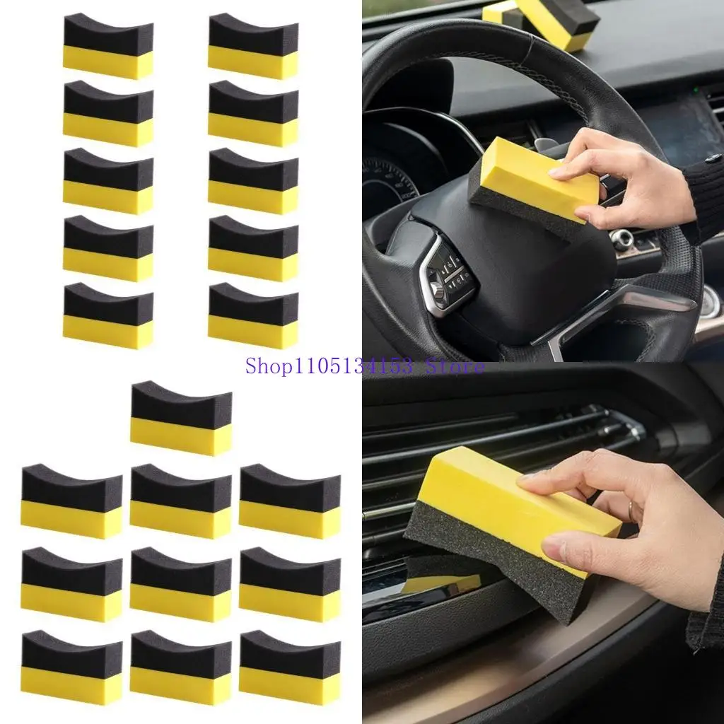 

HG89 Car Cares Eva Sponge Auto Wax Appalator Pad Definting Hand Posling Pad