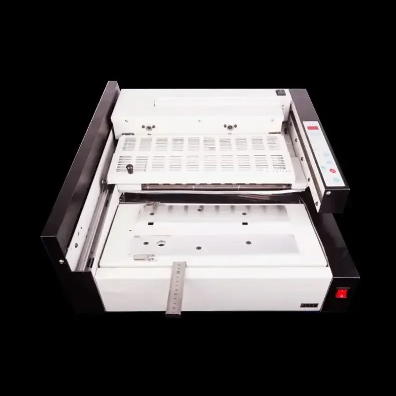 (WD-J380) Desktop Semi-Automatic Perfect Hot Melt Glue Binder A4 Size Glue Binding Machine