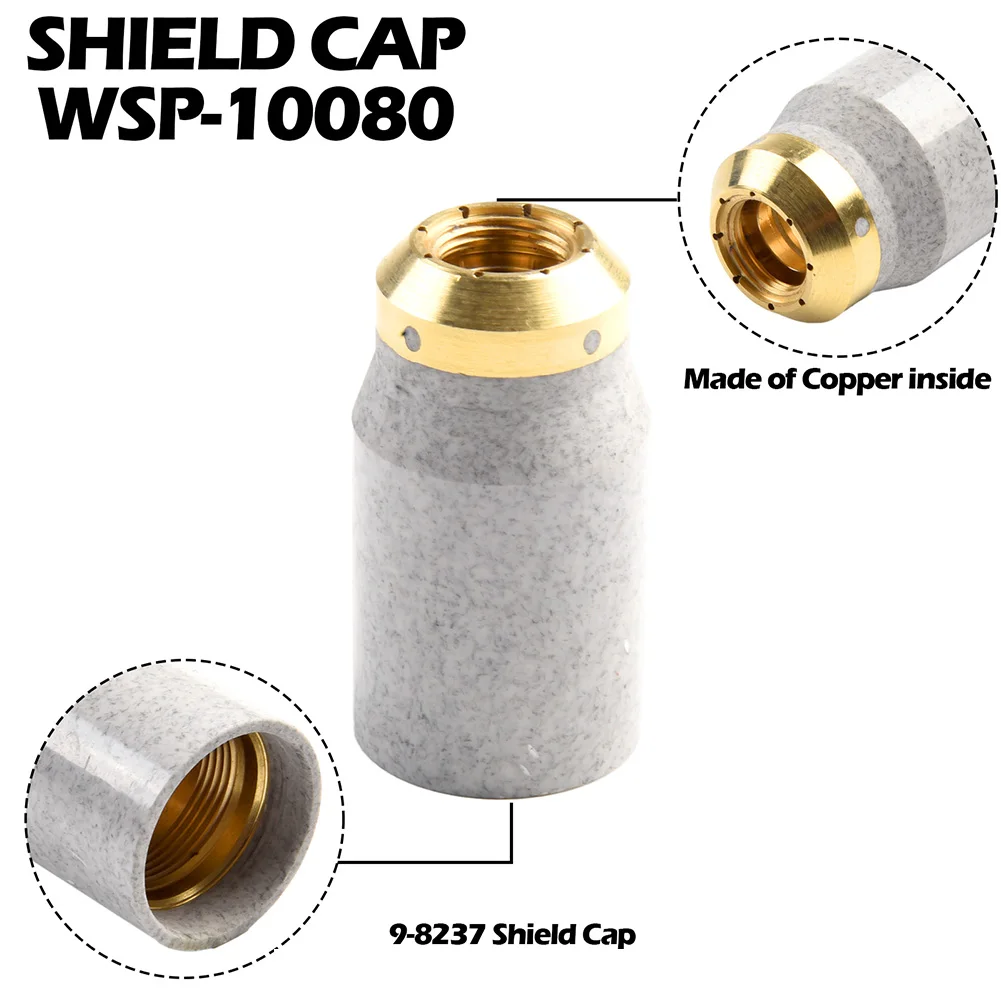 9-8237 Shield Cap For Thermal Dynamics For Sl60 For Sl100 For Cutmaster 52 38 82 For Plasma Cutting For Torch Protection Cup