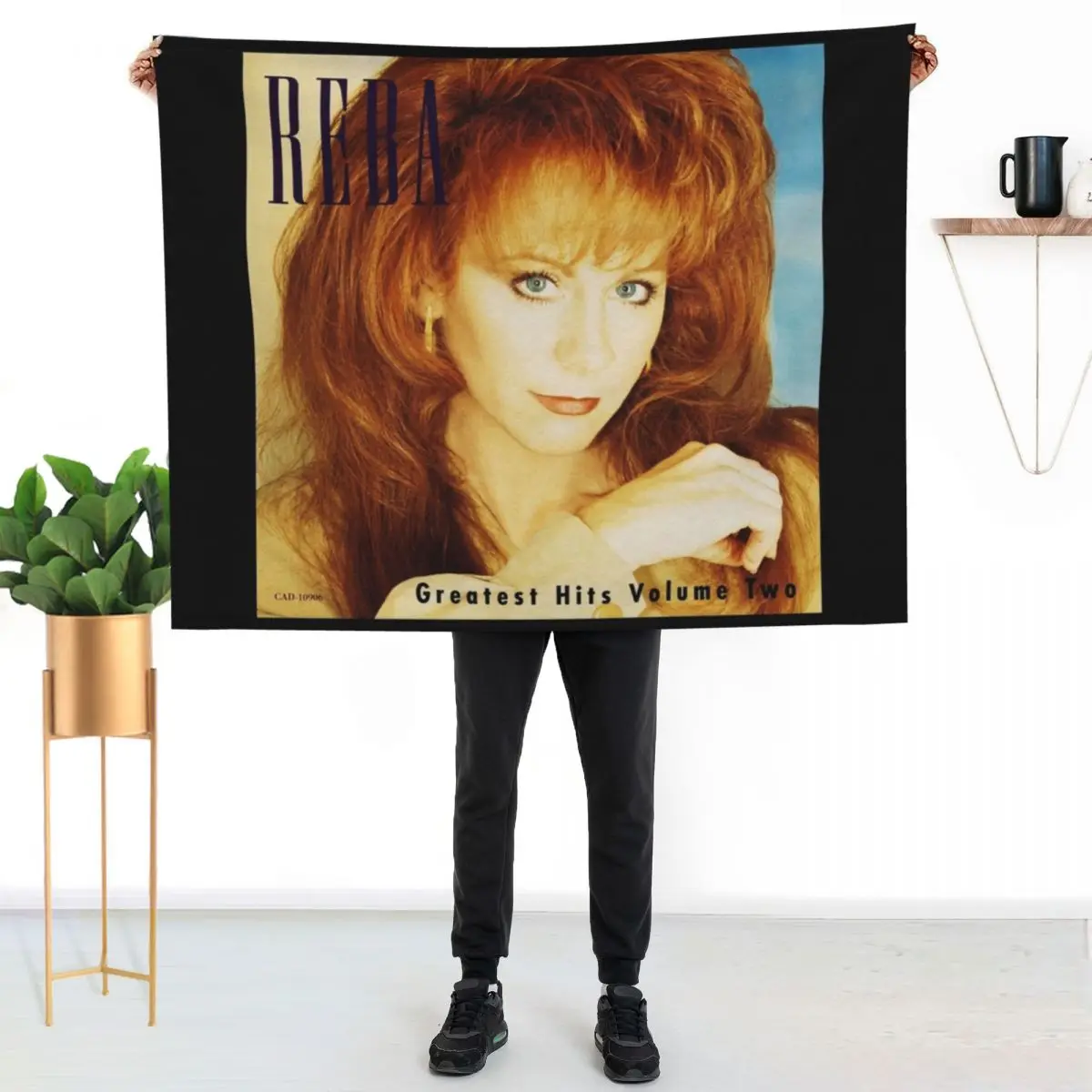 Greatest hits Reba McEntire Throw Blanket cosplay anime Cute Plaid Sofa Baby Luxury Designer Flannels Blankets