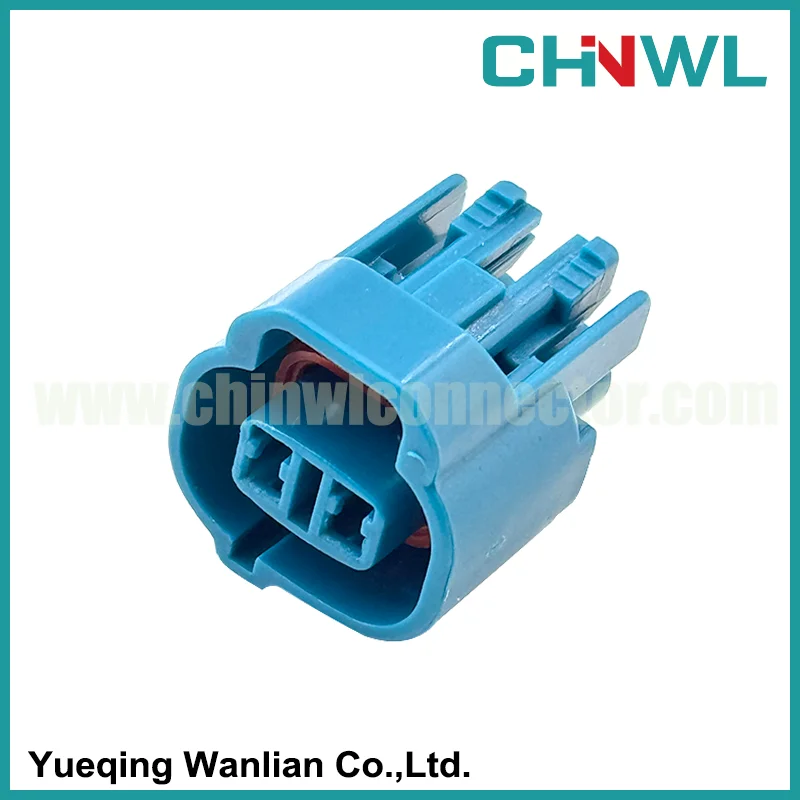 50 Sets 2 Pin Reversing Radar Connector Fog Light Socket Wide Light Plug Sockets 6189-0031