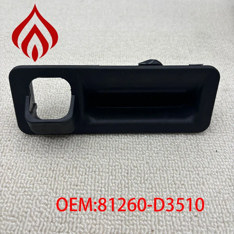 Trunk Lid Lock Tailgate Handle Switch 81260-D3510 For Sportage 2020-2022, Tucson 2019-2021, Rear Trunk Hatch Handle 81260D3510
