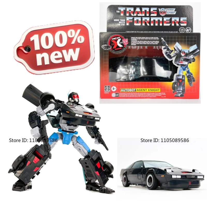 Nowy, oryginalny w pudełku Transformer G1 Agent Knight figurka akcji model prezenty świąteczne dekoracje studia ozdoby figurka robot