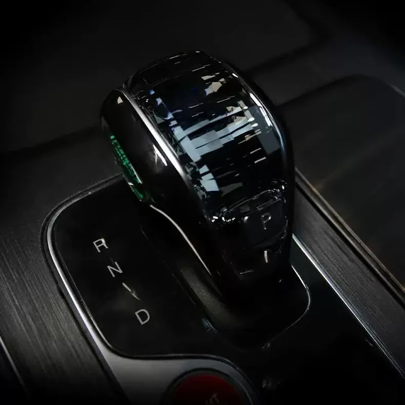 Car Crystal Gear Shift Knob Lever Stick Cover Replacement Interior Modification Accessories for GAC Trumpchi GS8 ES9 M8 Master