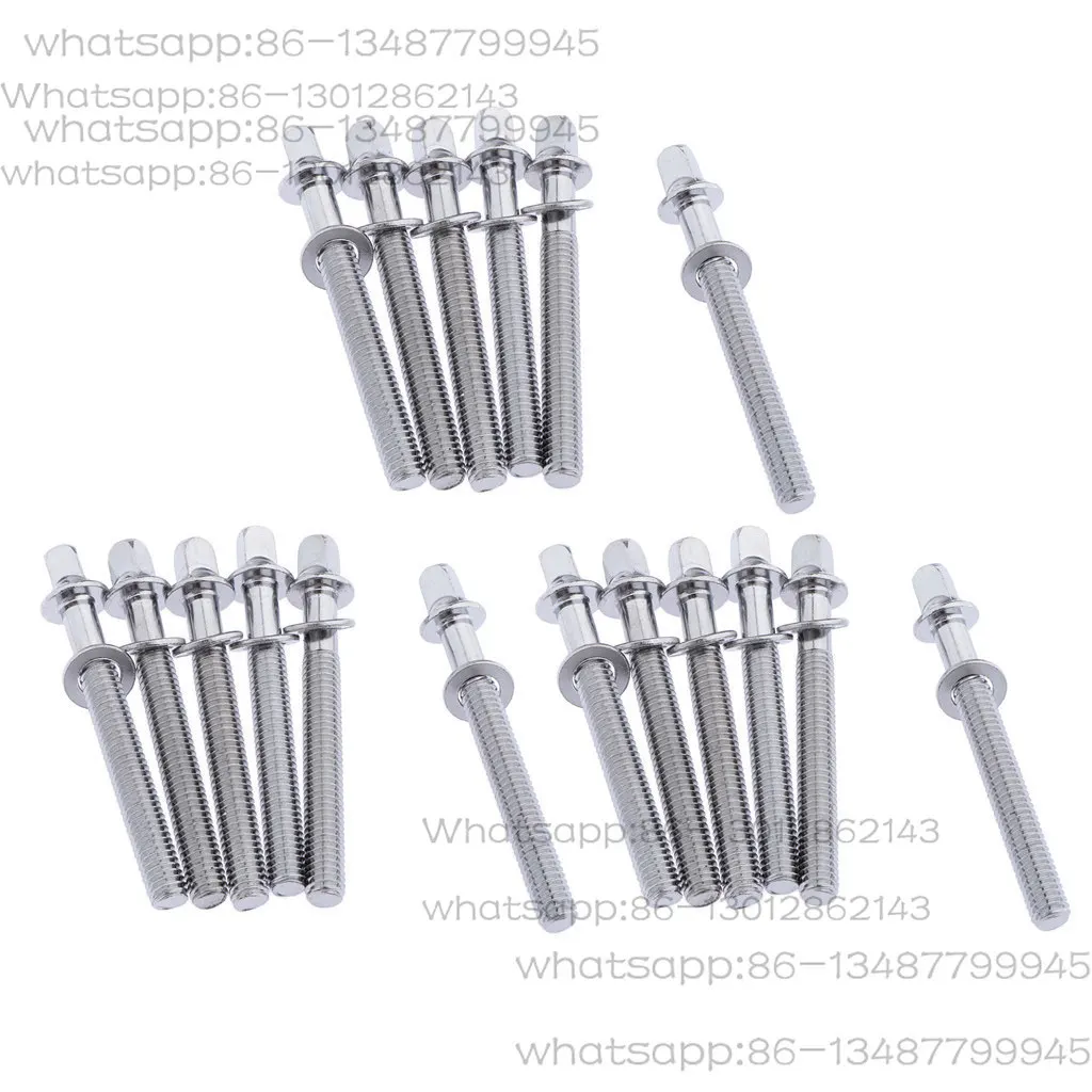 M6 M5 Square Head Drum Screws, Kit, Jazz Drum Accessories, Pressure Ring,  Skin, Drum, Snare Through Drum Screws