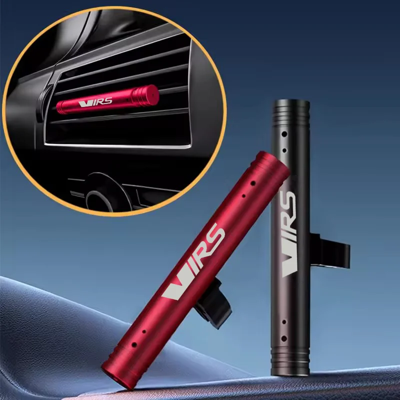 Universal Car Emblem Air Outlet Perfume with Clip for Skoda VRS Diffuser Lasting Air Freshener Remove Odor Accessories Badge