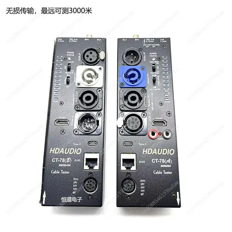 Wiremeter HDMI Automatic Detection Instrument for CT78 Multifunction Wiremeter XLR Audio Wiremeter Separation Remote