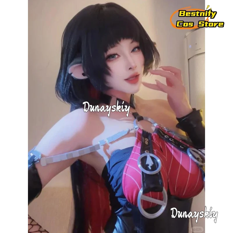 

Bestnify Cos*Game Zenless Zone Zero Jane Doe Cosplay Costume Nocturne Of Light Uniform Jane Doe Wig Women Halloween Roleplay