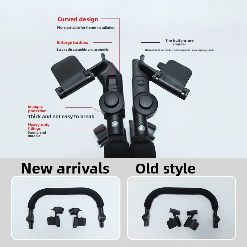 Baby Stroller Armrest Umbrella Front Armrest Extension With Guardrail Accessories Baby Fence Accessories