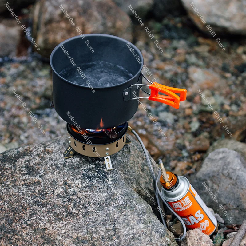 Outdoor five-head stove Mini gas stove Alpine stove