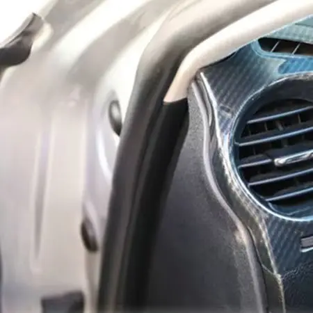Side Air Vent Outlet Cover Trim in Carbon Fiber Finish for For LEXUS IS250 IS350 2006-2012 Interior Enhancement