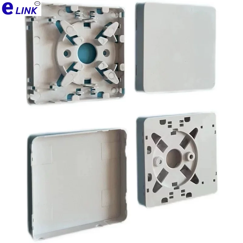 กล่องต่อสายไฟเบอร์ออปติก20ชิ้นวัสดุ ABS 90*95*15มม.