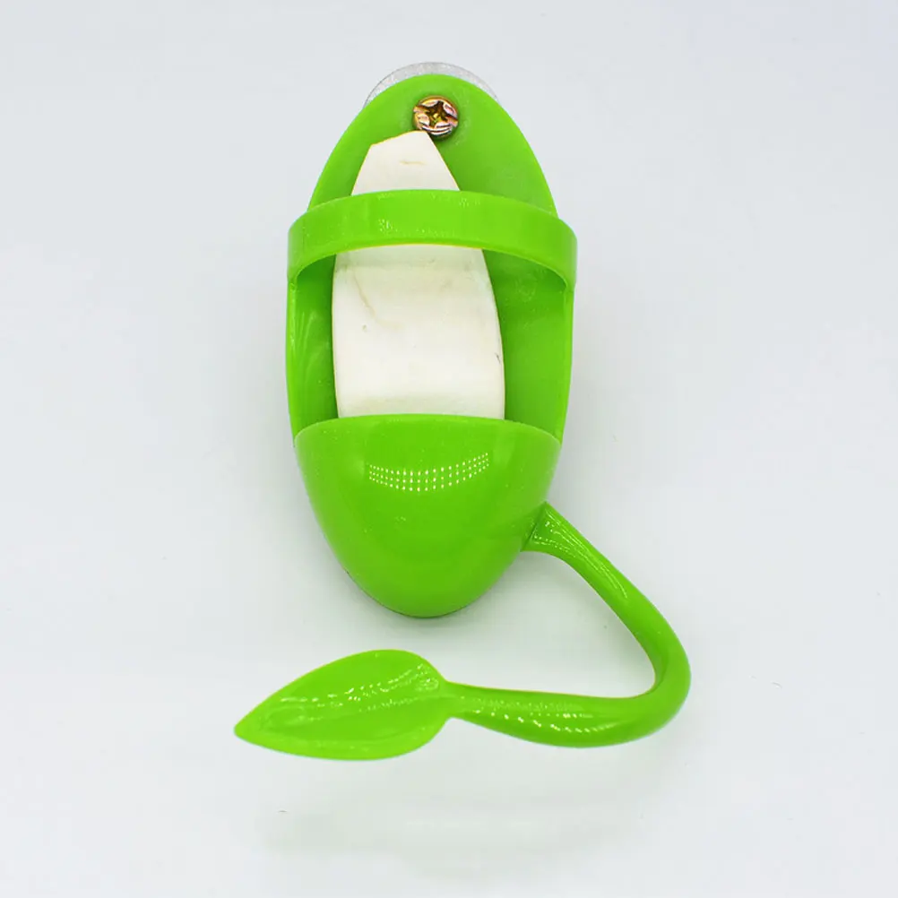 

2 Pcs Cuttlefish Bird Cage Bowls Feeder Cup Cuttlebone Hanger Abs Rack