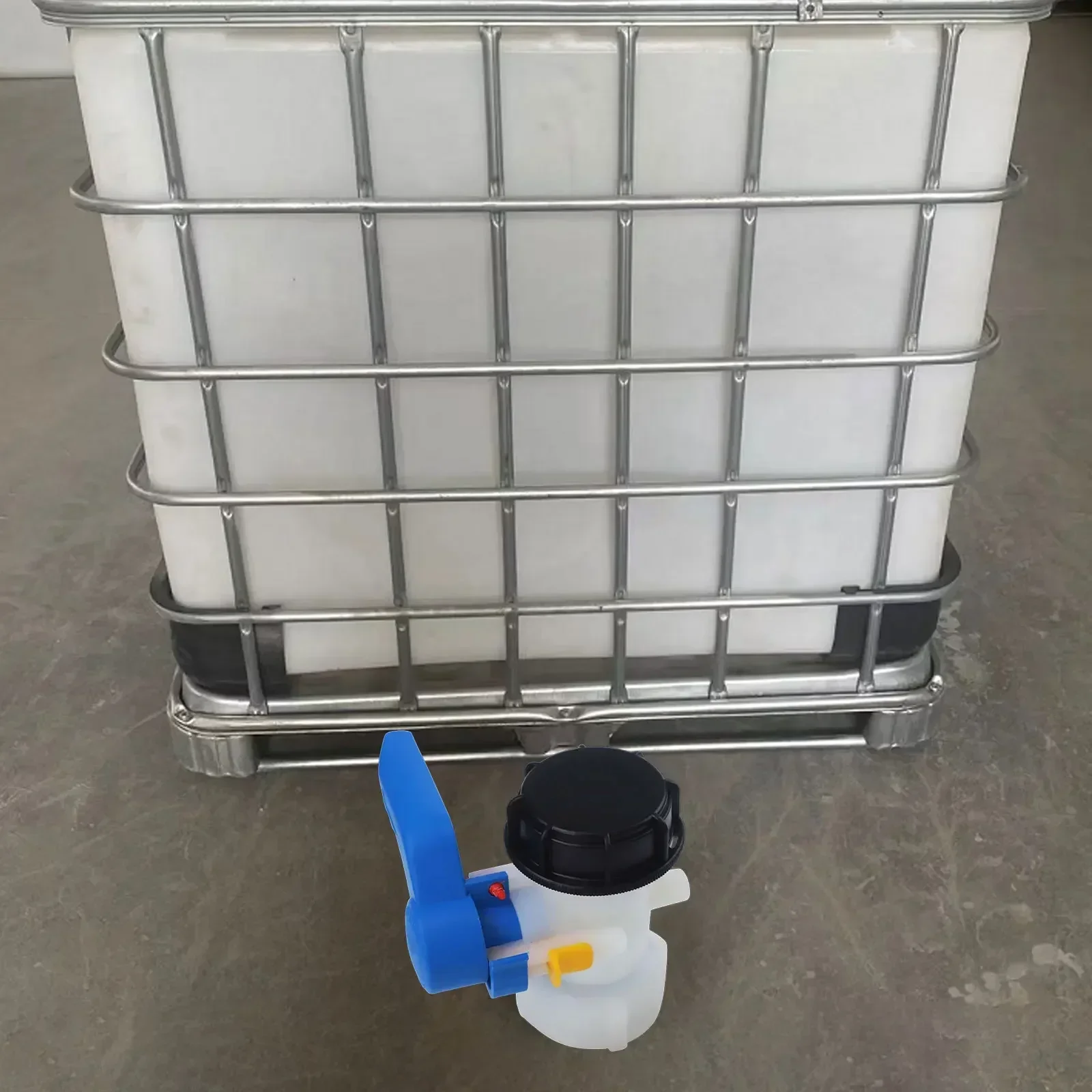 DN40 DN50 62/75mm Tank Butterfly Valve IBC Tank Container Tote Tank Butterfly Connection Valve Tap Plastic Water Drain Adapter