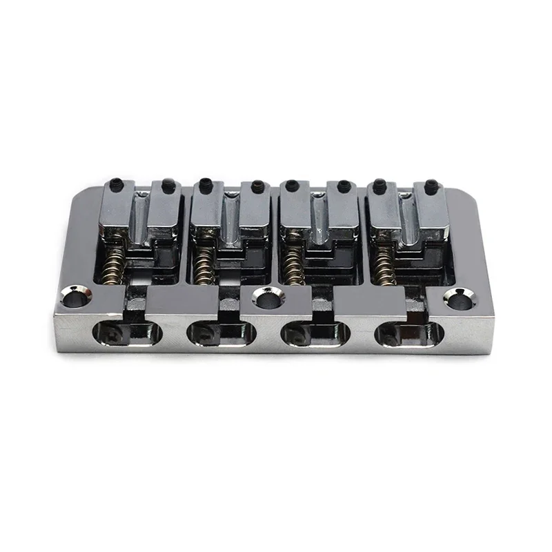 

Flipping Saddle 4 String Bass Bridge 92.5x45MM Body/Bottom Through String Spacing 19.5MM Bass Fixed Bridge