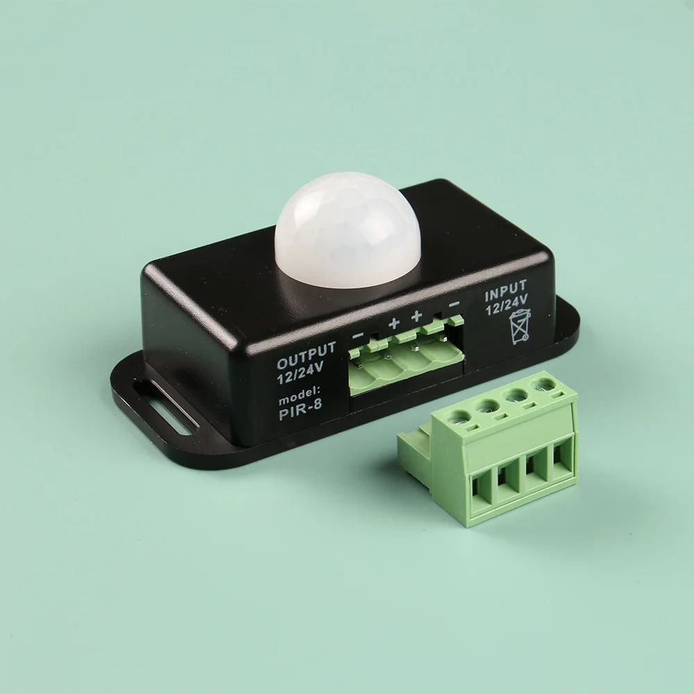 Adjustable Motion Sensor Switch Automatic DC12 24V PIR Infrared Detector Lamp Wireless On-Off for LED Strip Light Decives