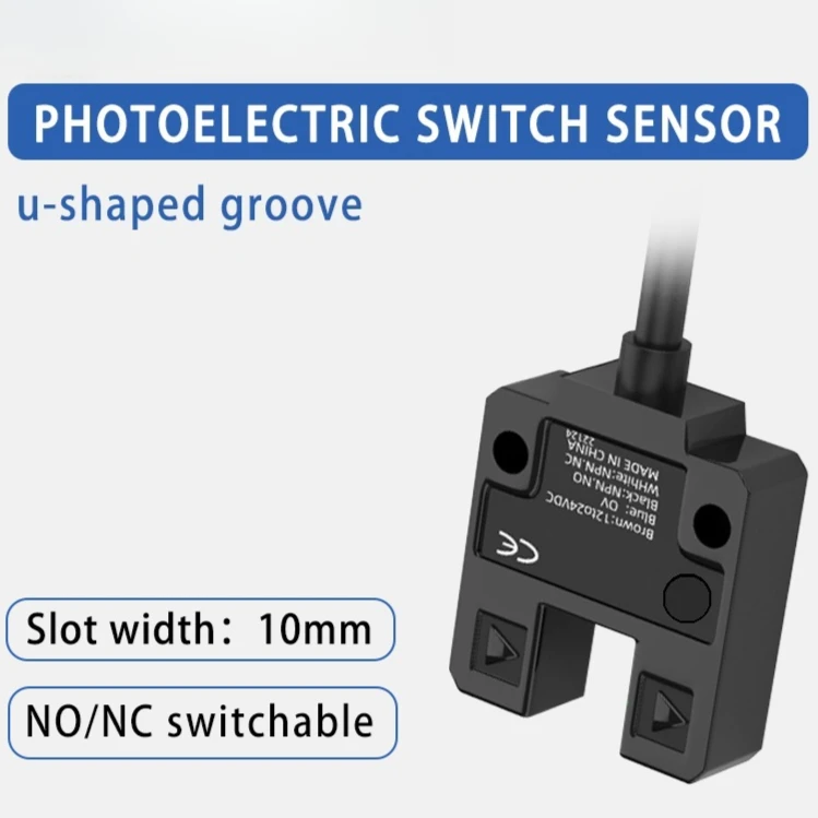 U-شكل فتحة الكهروضوئية التبديل EE-SU10 N SU10N SU15N التعريفي الحد الاستشعار NPN PNP NO NC 4 أسلاك 12 فولت-24 فولت 10 مللي متر 15 مللي متر 100mA #3