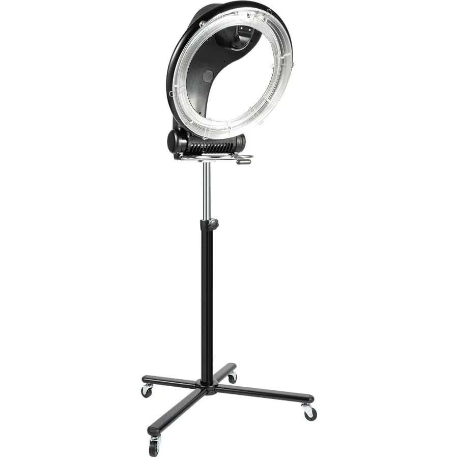 Professioneller stehender Haartrockner, Farbprozessor für Salon, Schönheit, Friseursalon, Dauerwellen-Farbheizung, 1000 W, 110 V, US-Stil, 12,7 cm, Schwarz