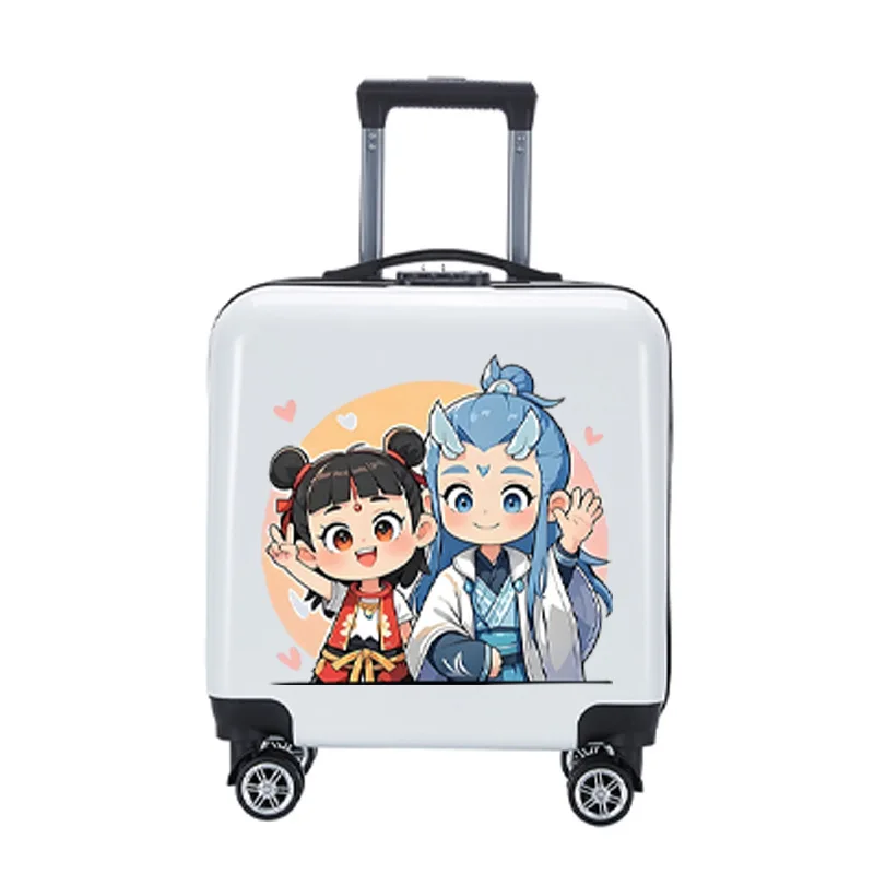children's-carry-on-suitcase-with-combination-lock-cartoon-design-universal-wheels-for-boys-and-girls-elementary-school-travel