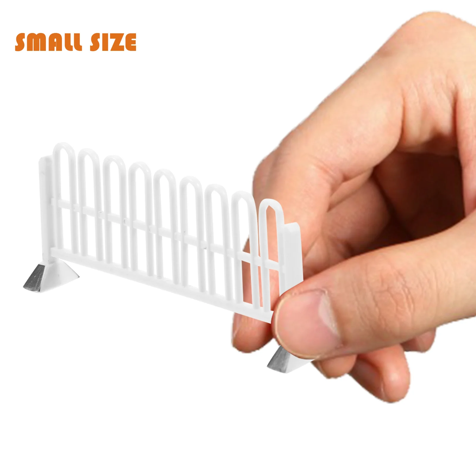 40 Pcs Roadblock Simulation Props Traffic Barrier Toy Model Teaching Aids Pp Sign Miniature Child Roadblocks Barricade