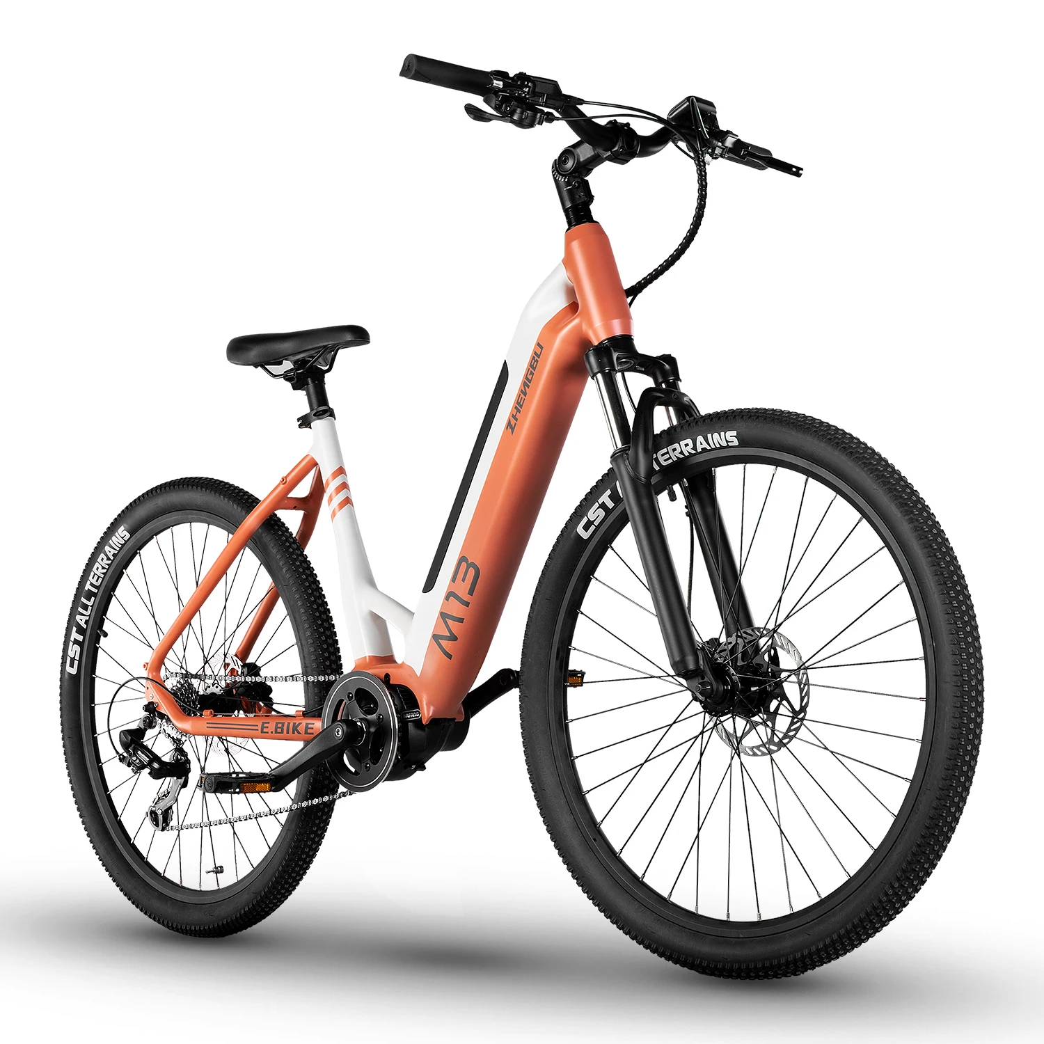 

Электровелосипед городской гибридный 27,5 дюймов, 48В 250Вт, с центральным двигателем Bafang, со съемной батареей увеличенного запаса хода, с низкой рамой