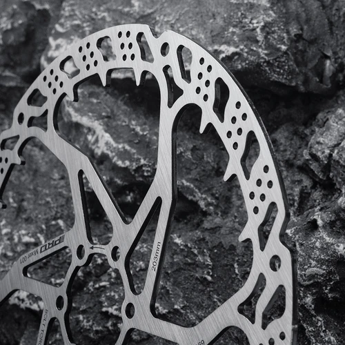 Imagen 2 del producto IIIPRO 203MM Rotor 6 pernos disco de freno flotante con tornillos para HD, AM, E-bike, grava eléctrica, bicicletas de escalada en la calle nuevo