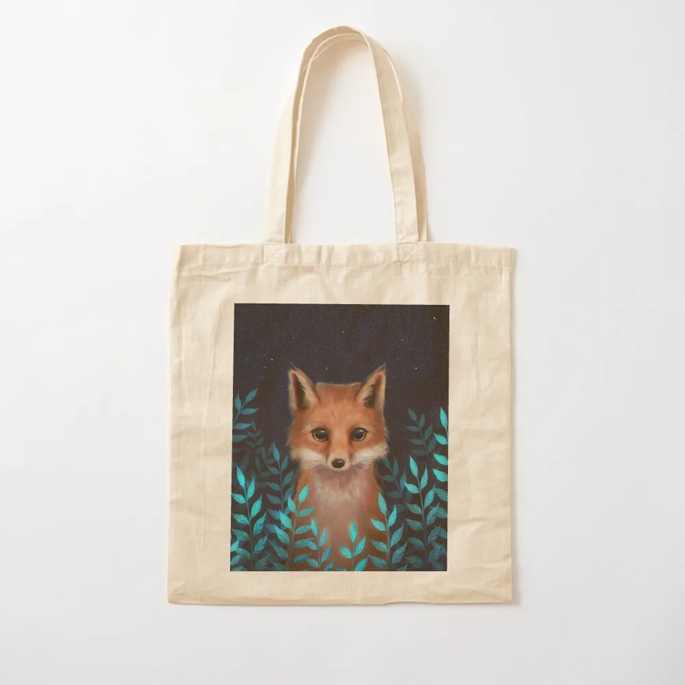 

Fox Tote Bag shopping trolley bag woman shopping bag cloth woman