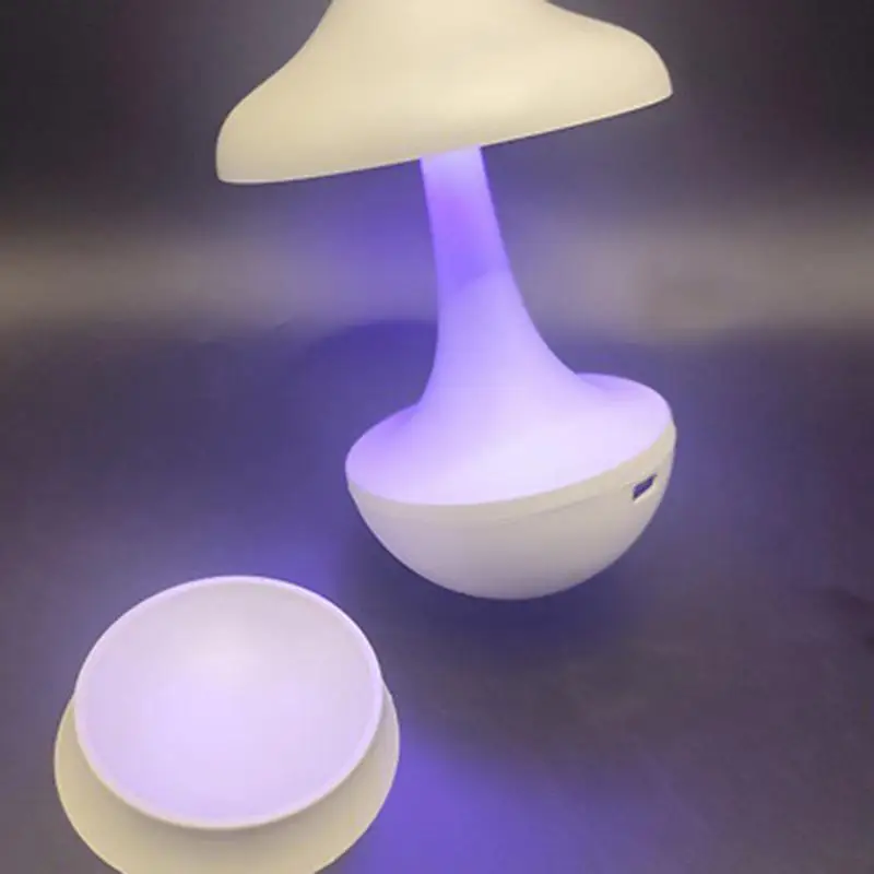 Mushroom Table Lamp RGB16 Colors USB Charging Night Light Bedside Lamps Reading Lights Energy Saving Table Lamp LED Night Light