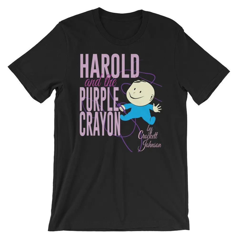 Literature T Shirt Harold and the Purple Crayon Childrens Book Literary for Lover Preschool Teacher