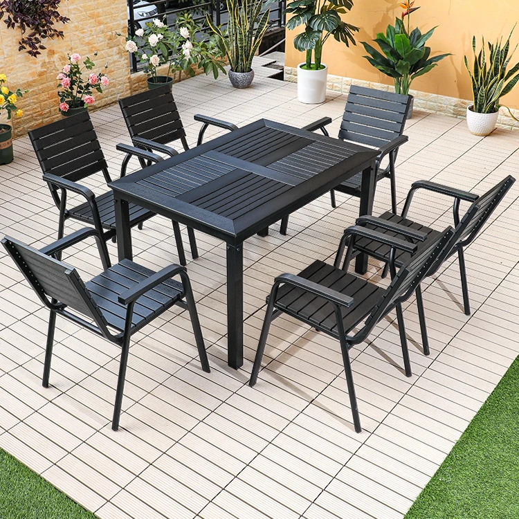 

Самый продаваемый обеденный набор на открытом воздухе Tavolo Da Giardino, уличный стул и стол для ресторана