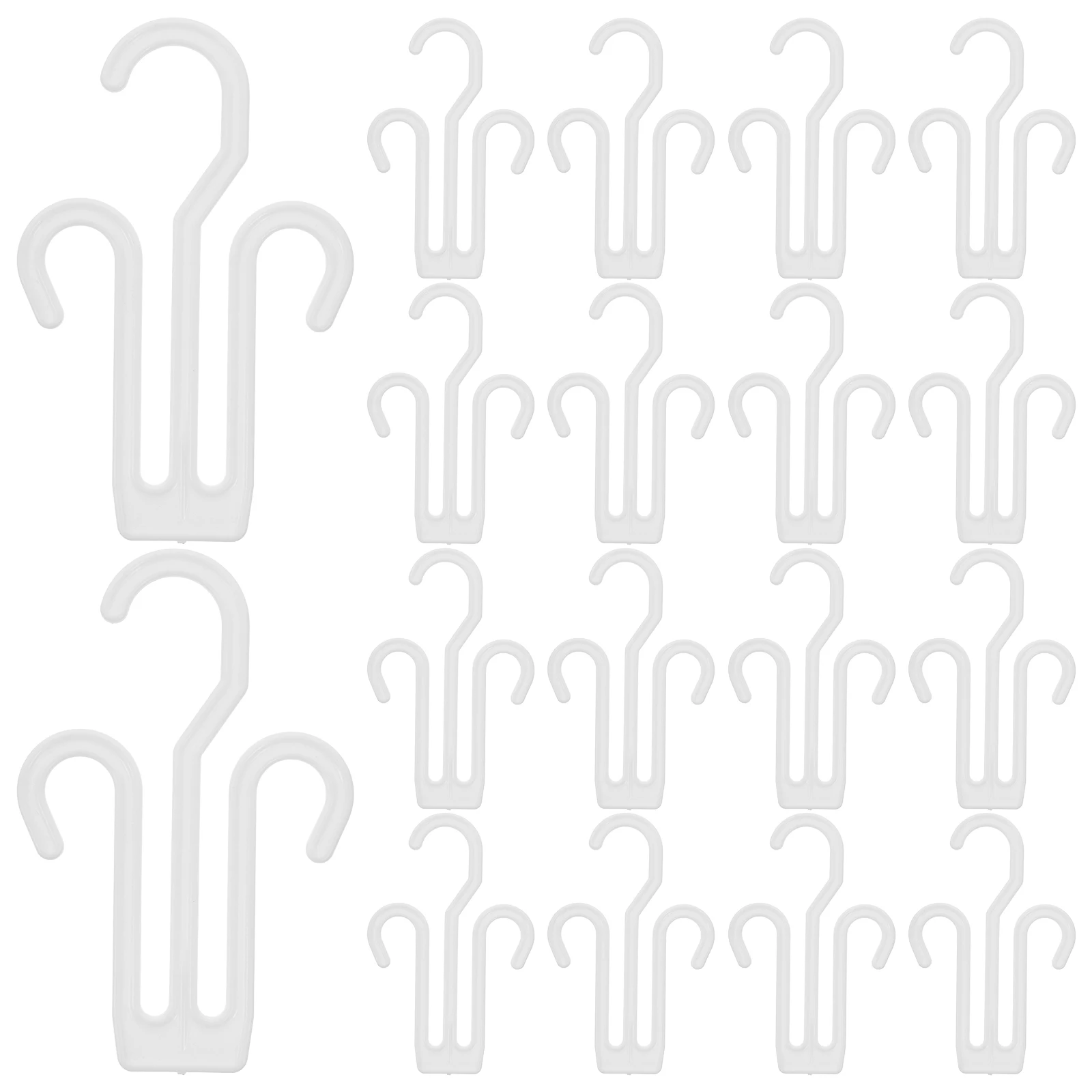 

20pcs Shoe Hooks Hanging Hangers Drying Rack for Slippers Sandals Christmas Holder PP Material Space Saving