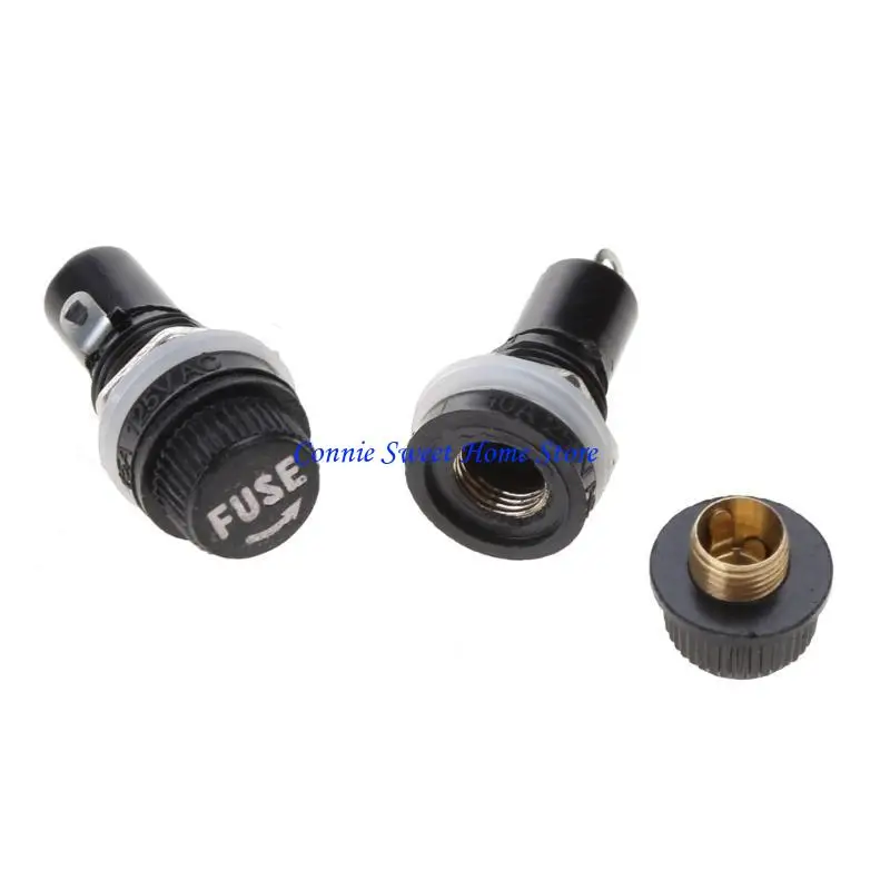 LXAF 10 PCS AC 250V 13A Pannello elettrico Montata 5x20mm Porta fusibile per Radio Auto ST