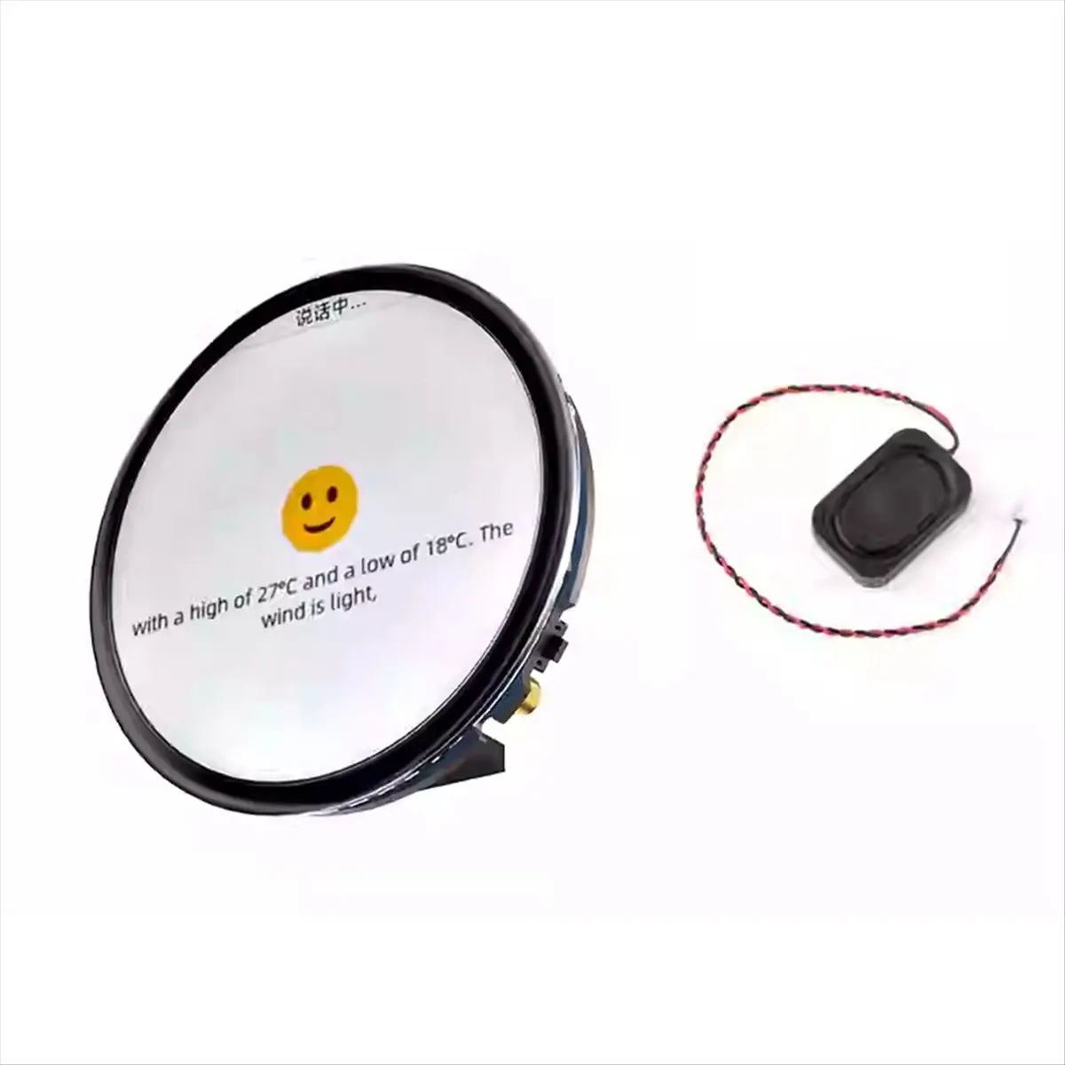 A46U XiaoZhi AI Voice Chat Robot 1.75inch Touchscreen Development Board with Speaker Support Voice Recognition