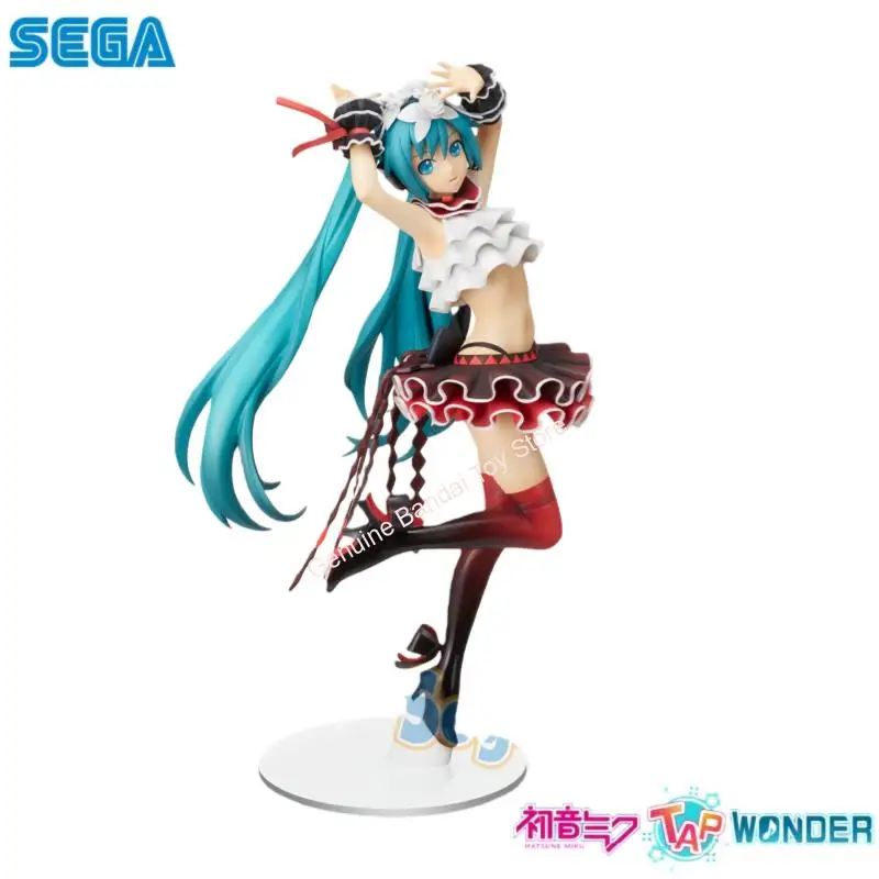 在庫あり-セガオリジナル初音ミク-初音ミク-アクションフィギュアモデル人形-新品箱入りおもちゃモデル-ガレージコレクタブル