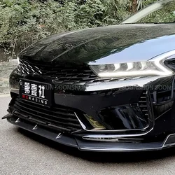 Car Protection front shovel front bar For Kia K5 2020 2021 Front Spoiler Exterior Accessories