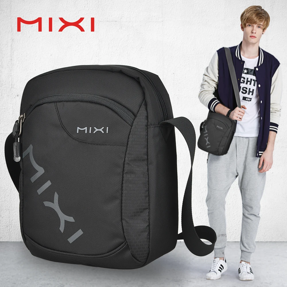 Mixi 11 Inch Crossbody Sling Bag for Men Women Lightweight Water Resistant Casual Shoulder Bag M5208