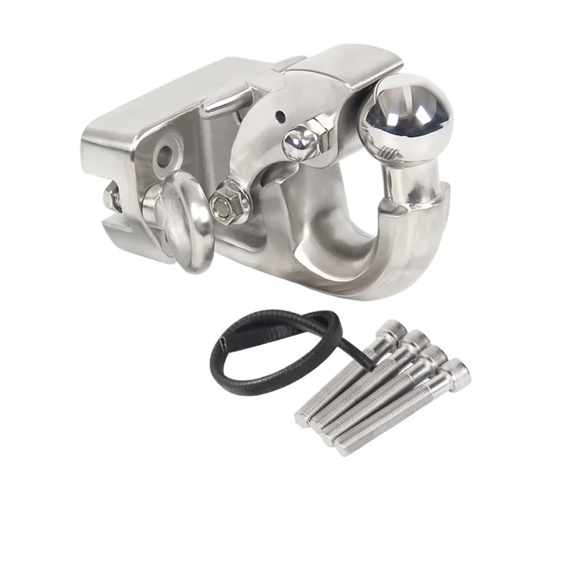 

*500 trailer hook stainless steel special modified tiger head hook rear bar trailer arm accessories hi4 traction