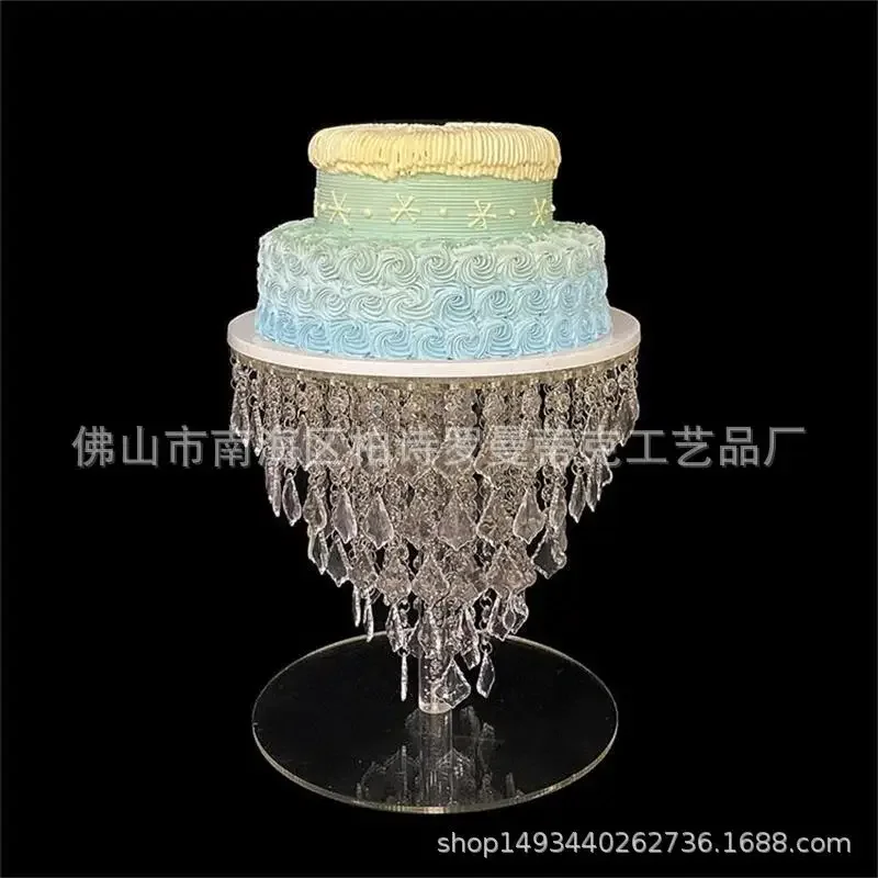 Crystal Maple Leaf Cake Stand Wedding Dessert Table Decorative Ornament Hot Sale Dessert Decorative