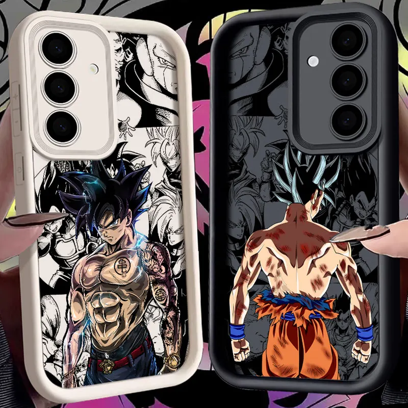 

Dragons Balls Phone Case For Samsung S26 S25 S24 S23 S21 S20 Ultra Goku Anime For Galaxy S25 S24 FE S26 Plus Soft Silicone Cover