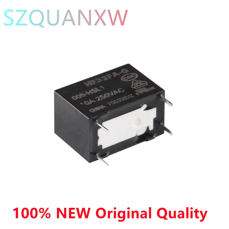 Nuevo relé de potencia Original 4 pines 10A HF32FA-G 005-HSL1 012-HSL1 024-HSL1 HF32FA-G-005-HSL1 HF32FA-G-012-HSL1 HF32FA-G-024-HSL1