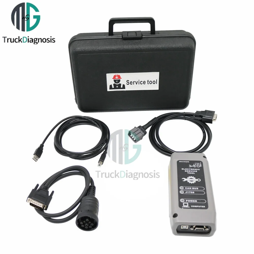 For JCB Service Master Agricultural Construction Diagnostic Scanner Tool Full Set JCB Spare Parts With Diagnostic Cables