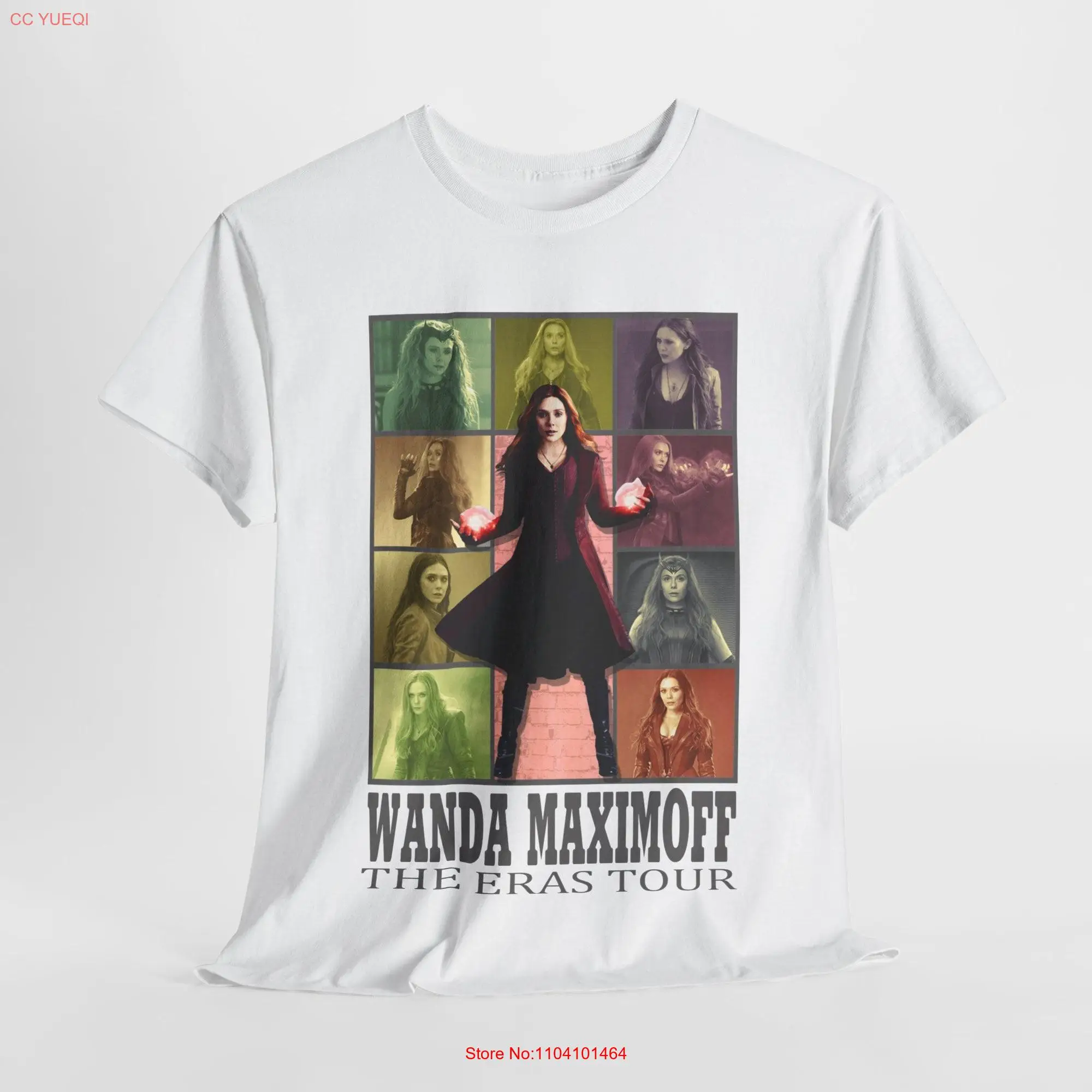 Wanda Maximoff Tour T Shirt Limited Vintage Fan Retro 90s Merch GifT long or short sleeves